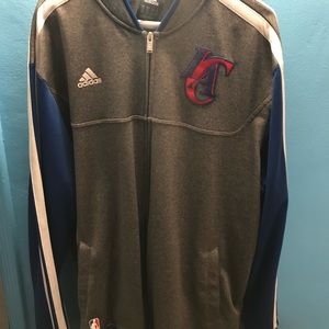 Throwback 2XL LA Clippers Warmup Jacket (Authentic)